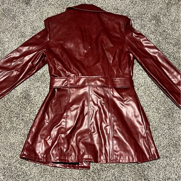 Paris Blues Outwear Burgundy Women Jacket size (M) in EXCELLENT CONDITIONS!! - Picture 6 of 11